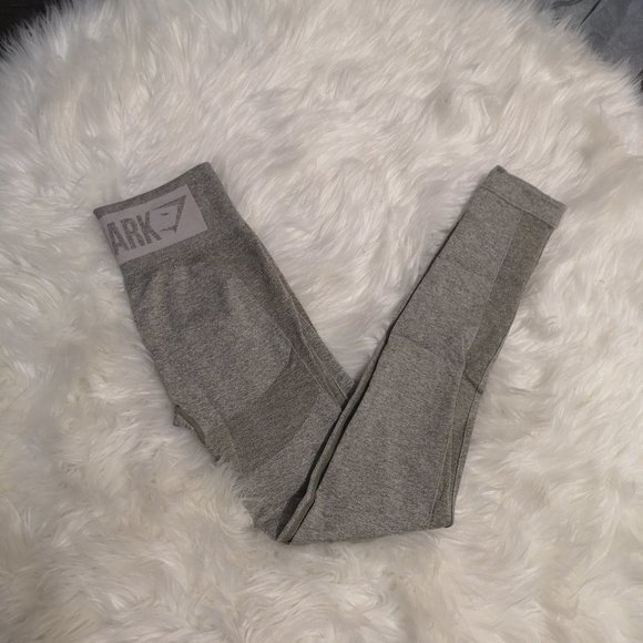 Gymshark OG High Waisted Flex Leggings in Marsh Marl - Picture 2 of 5